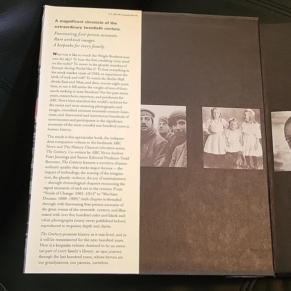 The Century Book by Peter Jenning & Todd Brewster History Significant Moments - Picture 6 of 16